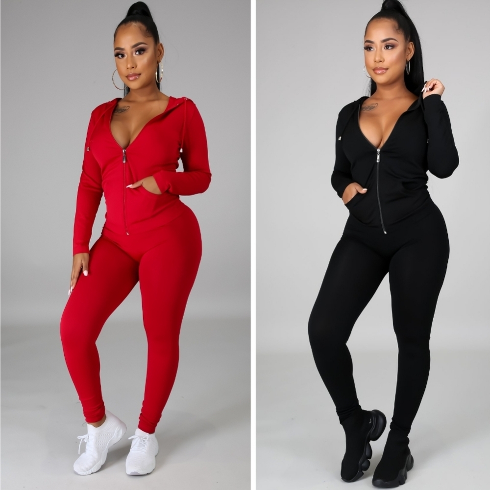 A chill type of night legging set